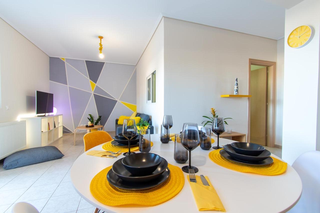 Yelayellow House Near To Airport, Rafina Port And Metropolitan Expo Artemida  Exteriér fotografie